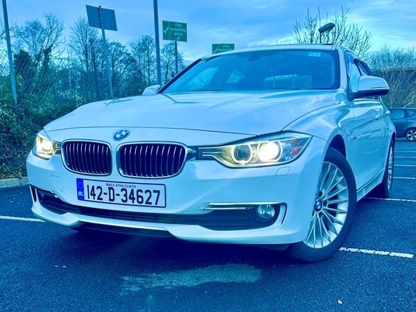 BMW 3-Series Saloon, Diesel, 2014, White