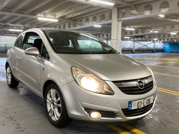 Opel Corsa Hatchback, Petrol, 2007, Silver