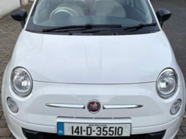 Fiat 500 Hatchback, Petrol, 2014, White
