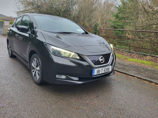 Nissan Leaf Hatchback, Electric, 2018, Black