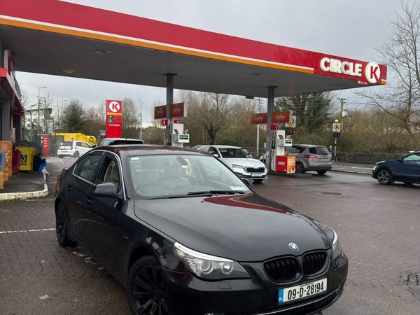 BMW 5-Series Saloon, Diesel, 2009, Black