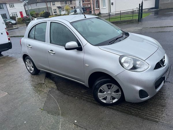 Nissan March Hatchback, Petrol, 2018, Silver
