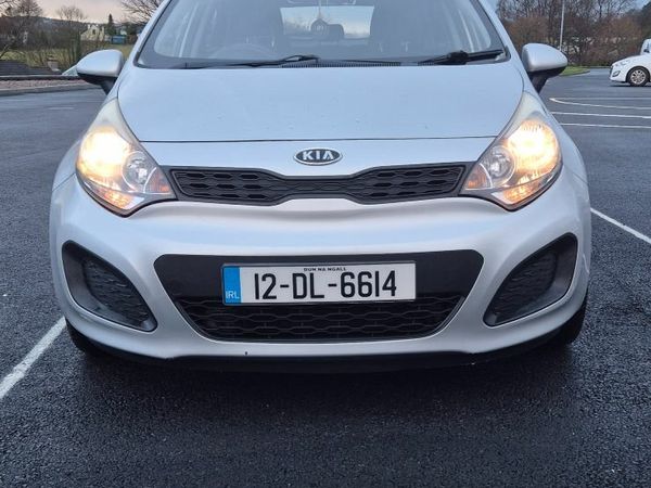 Kia Rio Hatchback, Petrol, 2012, Silver