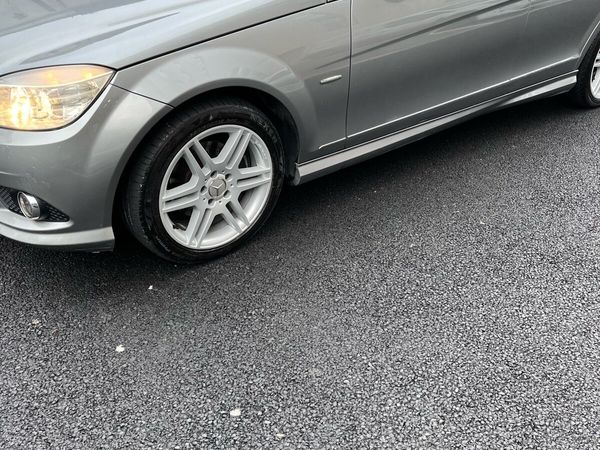 Mercedes-Benz C-Class Saloon, Petrol, 2008, Silver