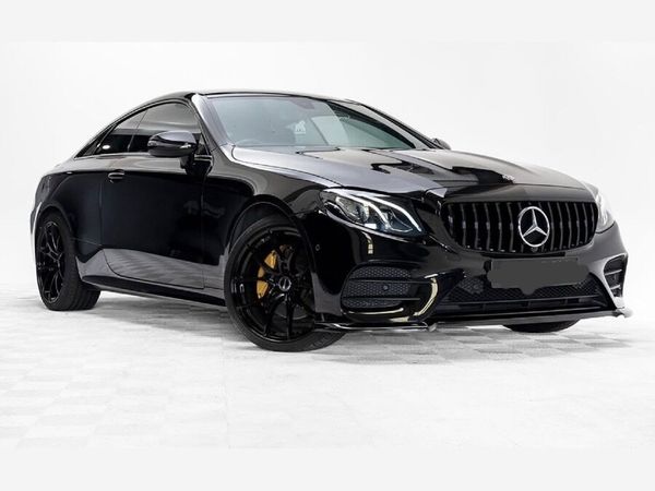Mercedes-Benz E-Class Coupe, Diesel, 2018, Black
