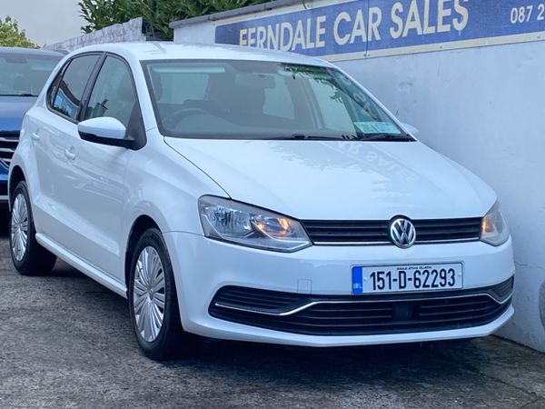 Volkswagen Polo Hatchback, Petrol, 2015, White