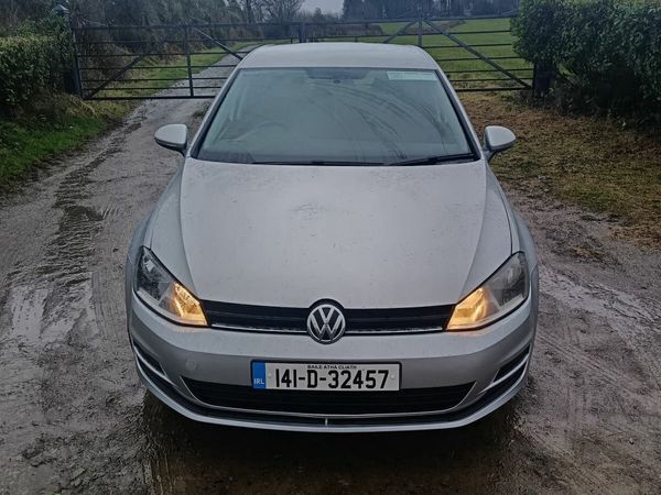 Volkswagen Golf Hatchback, Diesel, 2014, Silver