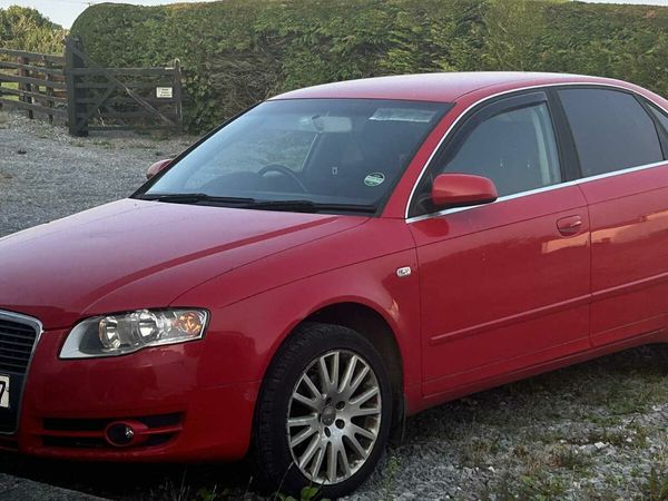 Audi A4 Saloon, Diesel, 2007, Red