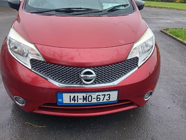 Nissan Note MPV, Diesel, 2014, Red