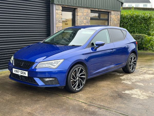 SEAT Leon Hatchback, Petrol, 2017, Blue