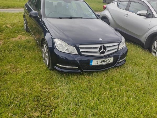 Mercedes-Benz C-Class Saloon, Diesel, 2014, Blue