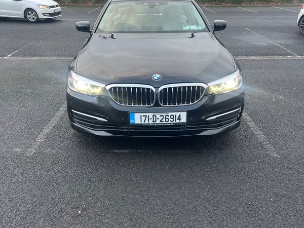 BMW 5-Series Saloon, Diesel, 2017, Black