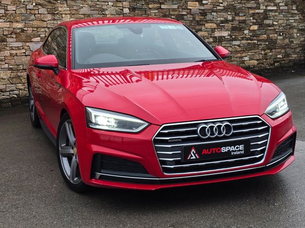 Audi A5 Coupe, Diesel, 2017, Red