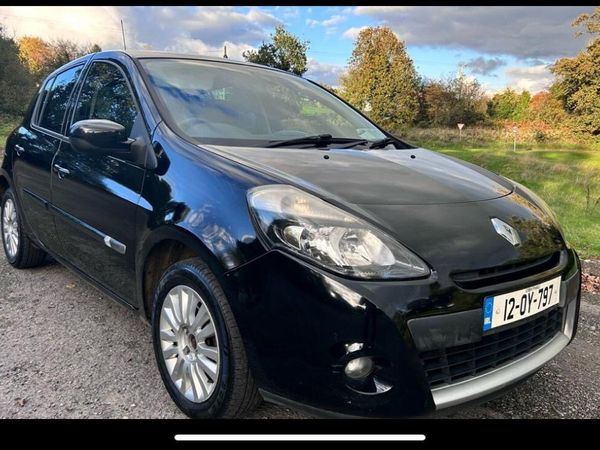Renault Clio Hatchback, Ethanol Petrol, 2012, Black