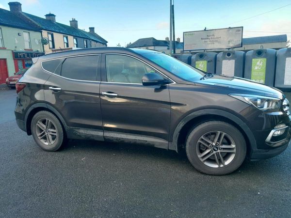 Hyundai Santa Fe SUV, Diesel, 2018, Brown
