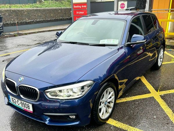 BMW 1-Series Hatchback, Petrol, 2016, Blue