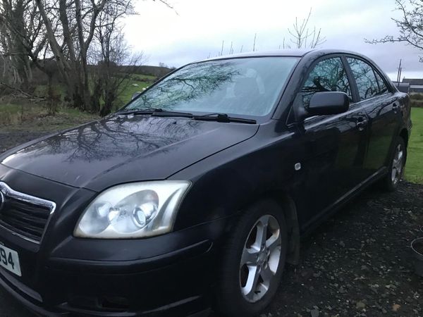 Toyota Avensis Hatchback, Diesel, 2006, Black