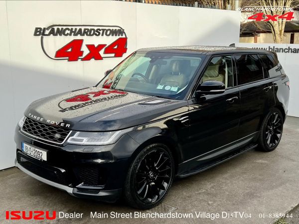Land Rover Range Rover Sport SUV, Diesel, 2018, Black