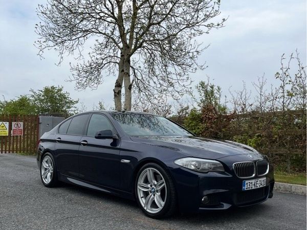 BMW 5-Series Saloon, Diesel, 2013, Blue
