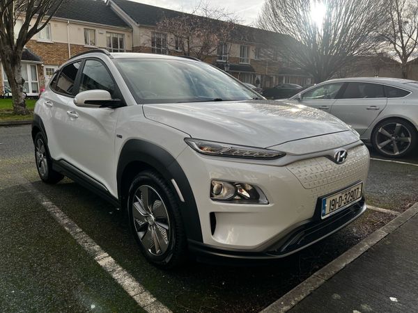 Hyundai KONA MPV, Electric, 2019, White