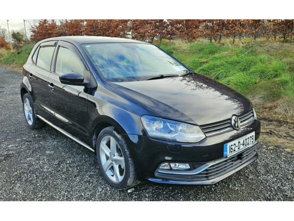 Volkswagen Polo Hatchback, Petrol, 2016, Black