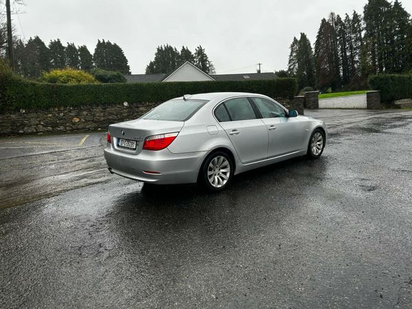 BMW 5-Series Saloon, Diesel, 2007, Silver