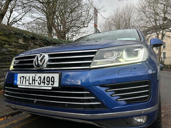 Volkswagen Touareg SUV, Diesel, 2017, Blue