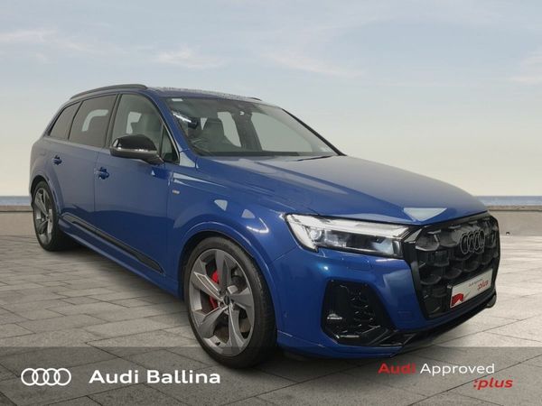 Audi Q7 SUV, Petrol Plug-in Hybrid, 2025, Blue