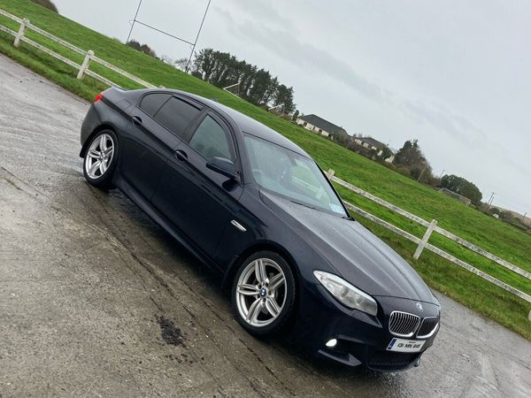 BMW 5-Series Saloon, Diesel, 2013, Black