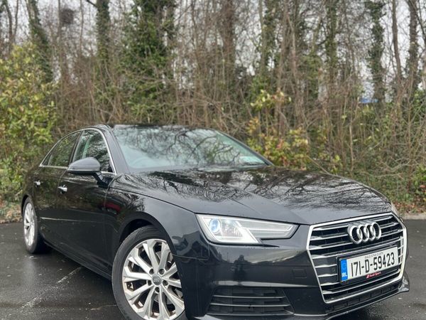 Audi A4 Saloon, Diesel, 2017, Black