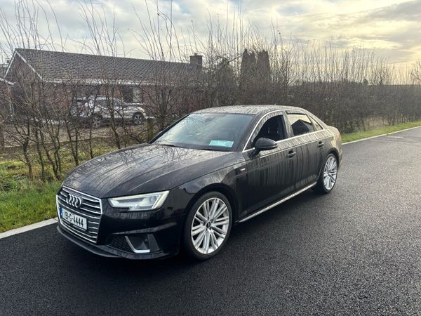 Audi A4 Saloon, Diesel, 2019, Black