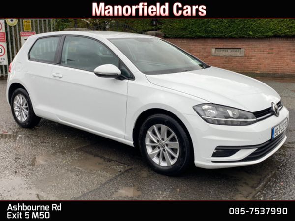 Volkswagen Golf Hatchback, Diesel, 2019, White