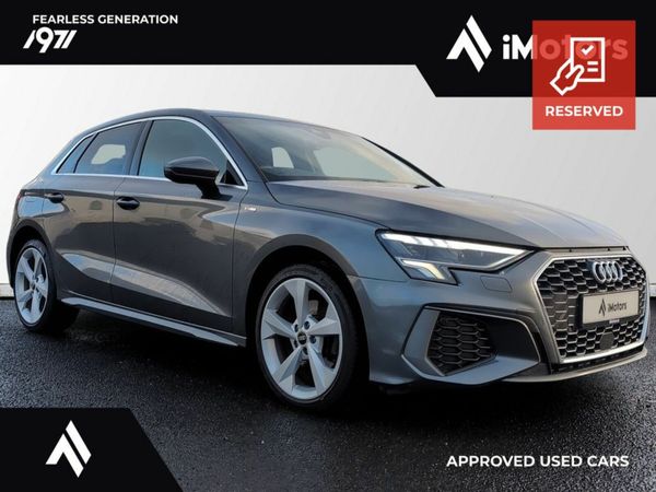 Audi A3 Hatchback, Petrol Plug-in Hybrid, 2022, Grey