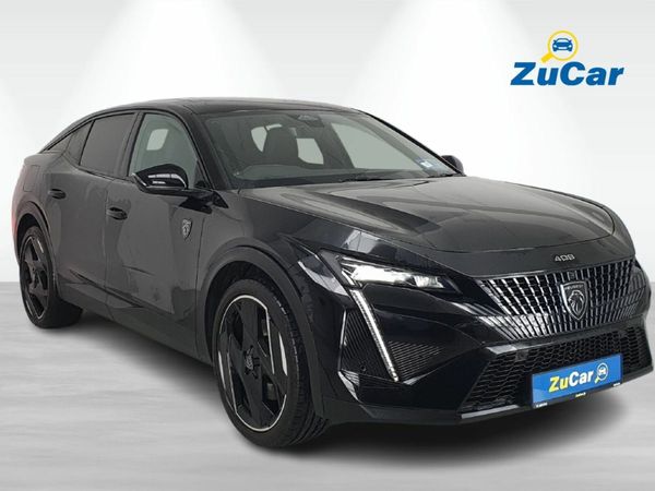 Peugeot 408 Hatchback, Petrol Hybrid, 2023, Black