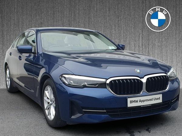BMW 5-Series Saloon, Diesel, 2022, Blue