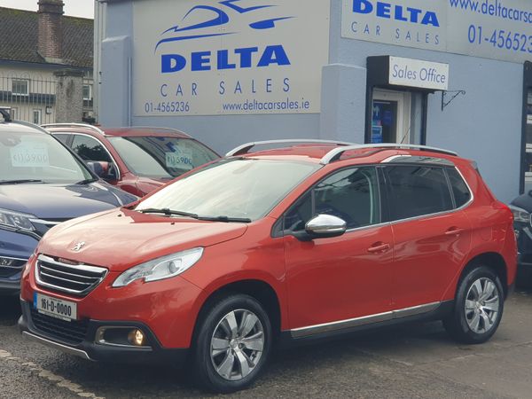 Peugeot 2008 SUV, Petrol, 2016, Red