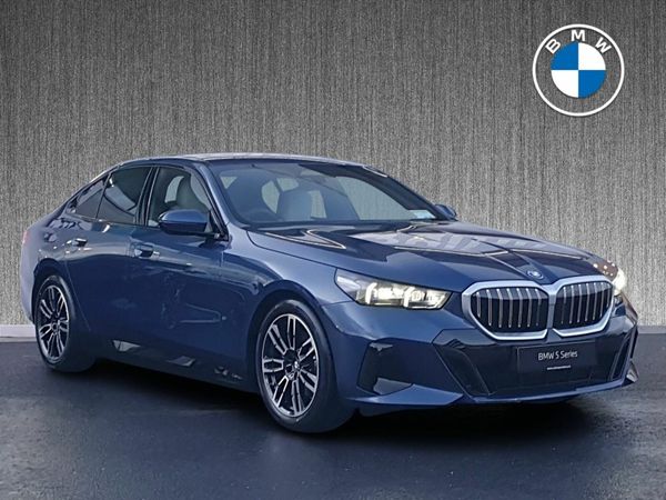 BMW 5-Series Saloon, Petrol Plug-in Hybrid, 2026, Blue