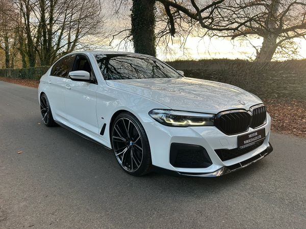BMW 5-Series Saloon, Diesel, 2020, White