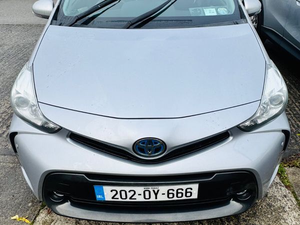 Toyota Prius MPV, Petrol Hybrid, 2020, Silver