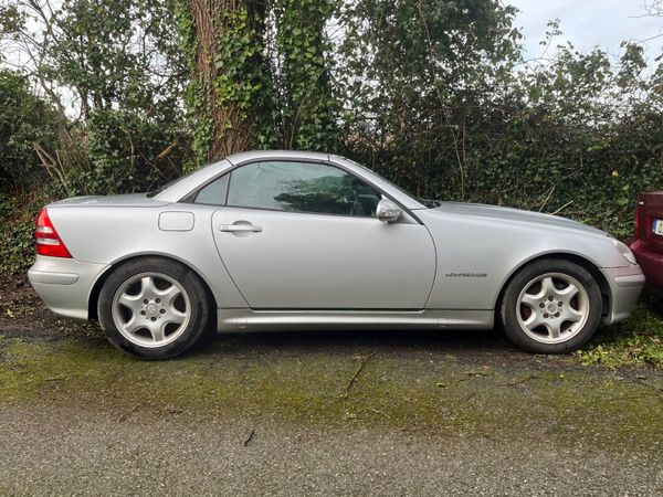 Mercedes-Benz SLK Convertible, Petrol, 2002, Silver