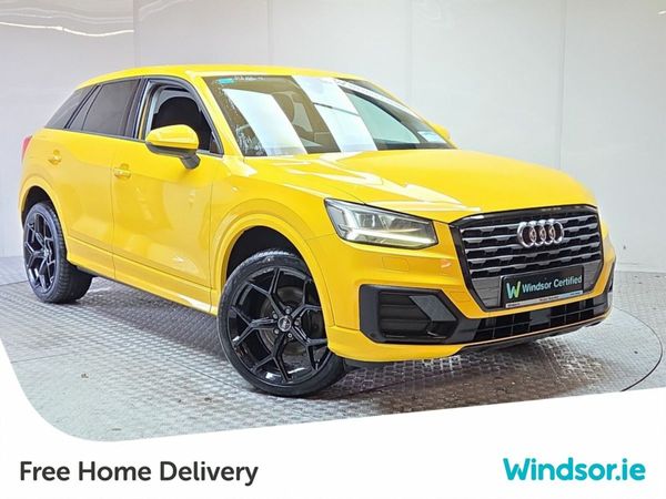 Audi Q2 SUV, Petrol, 2017, Yellow