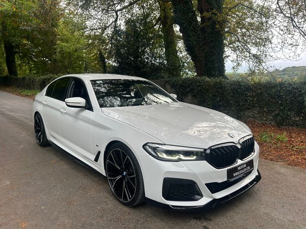 BMW 5-Series Saloon, Diesel, 2020, White