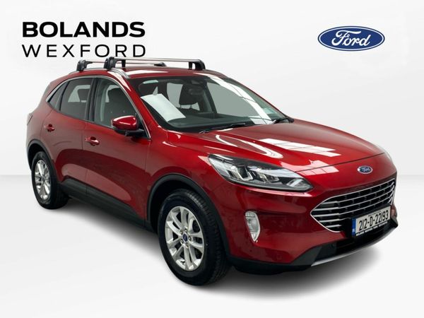 Ford Kuga SUV, Petrol Hybrid, 2021, Red
