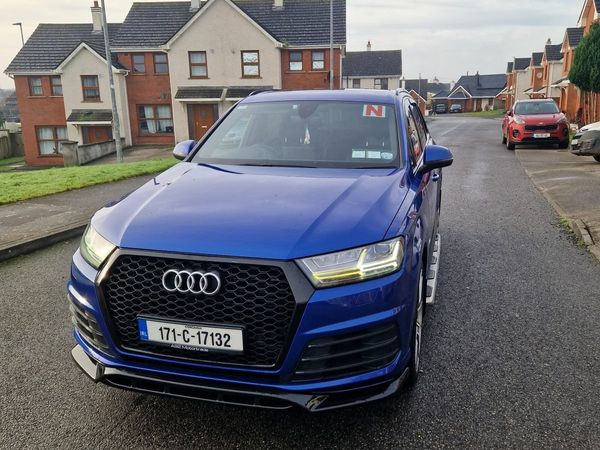 Audi Q7 SUV, Diesel, 2017, Blue
