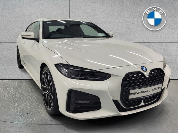BMW 4-Series Coupe, Petrol, 2023, White