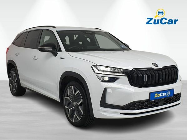 Skoda Kodiaq SUV, Petrol Hybrid, 2025, White