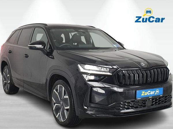 Skoda Kodiaq SUV, Petrol Plug-in Hybrid, 2025, Black