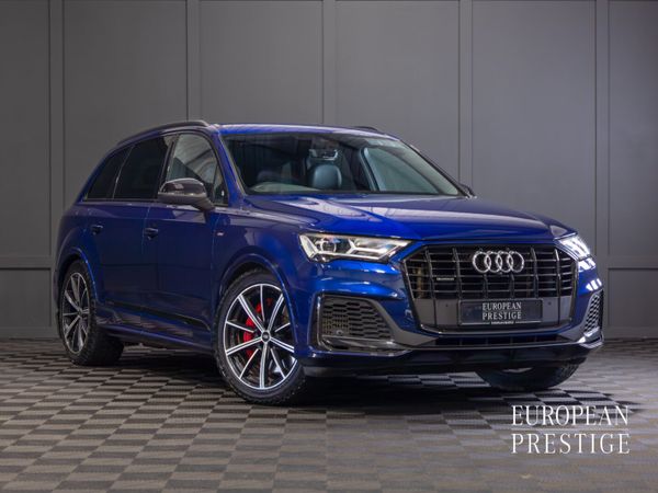 Audi Q7 SUV, Petrol Plug-in Hybrid, 2023, Blue