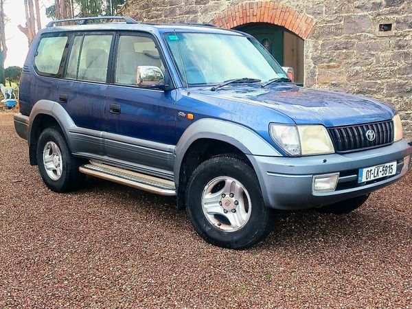 Toyota Land Cruiser SUV, Diesel, 2001, Blue