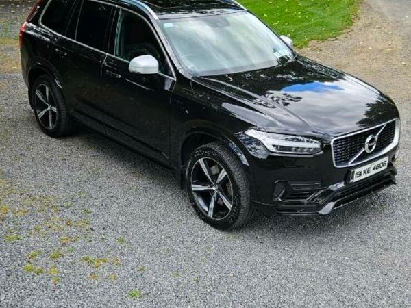 Volvo XC90 SUV, Petrol Plug-in Hybrid, 2019, Black
